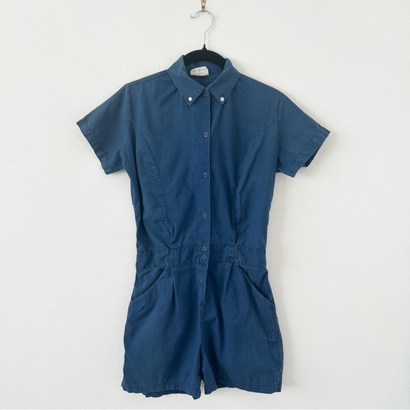 Vintage Pants - Vintage 1950s-1960s Moore Gym Romper